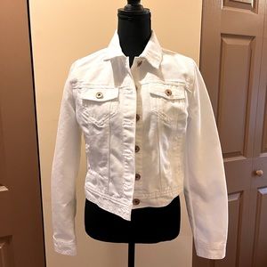 White Denim Jacket NWOT